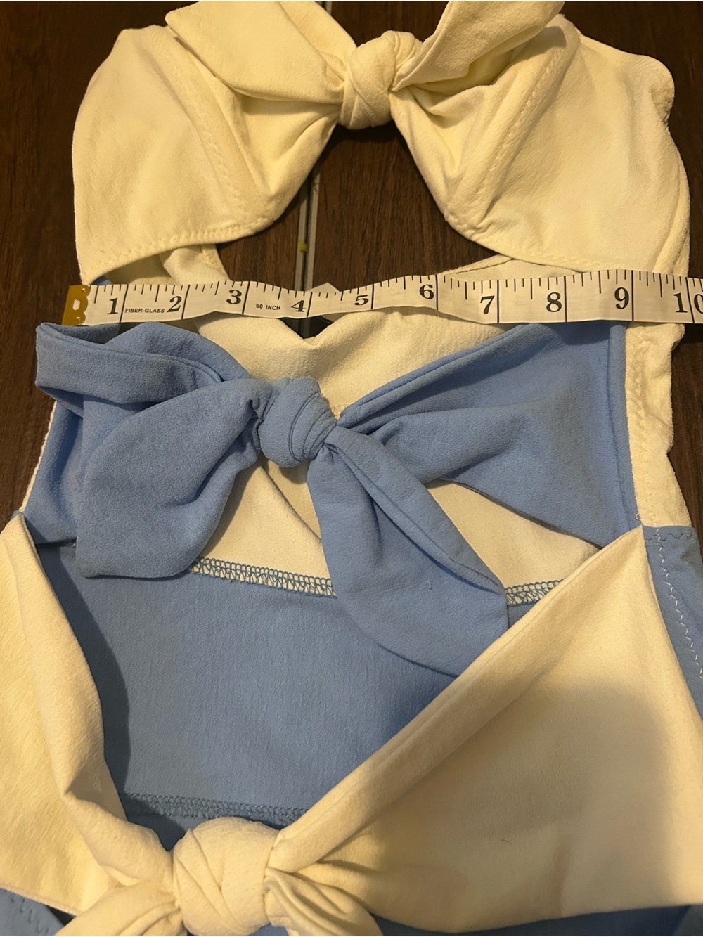Lisa Marie Fernandez Strapless Bow Cutout One-Piece Swimsuit - Picture 9 of 12